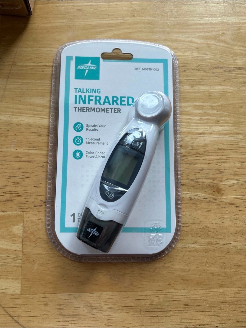 Medline talking infrared thermometer